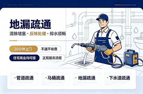 宁波地漏疏通